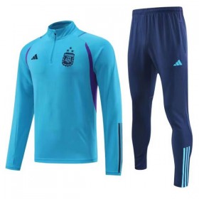 Argentinien 3 Stars Quarter Zip Training Sweatshirts 2022-23 Blaue